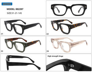 2025 Design italien épais acétate belles lunettes anti-lumière bleue lunettes optiques cadre lunettes lunettes - Product Image 2