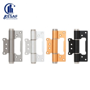 Bisagra hidráulica automática de cierre suave sin mortaja de 5 pulgadas, ángulo de apertura de 170°, de aluminio espacial, silenciosa - Product Image 1