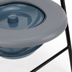 Chaise de toilette pliable portable avec seau pour personnes âgées et femmes enceintes, utilisation à domicile, chaise d'hôpital - Product Image 4