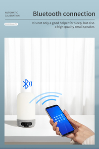 Fabricante OEM, Altavoz de Terapia <span class=keywords><strong>para</strong></span> Mejorar el Sueño, Luz Nocturna, Máquina de Ruido Blanco Recargable por USB <span class=keywords><strong>para</strong></span> Adultos y Niños - Product Image 3