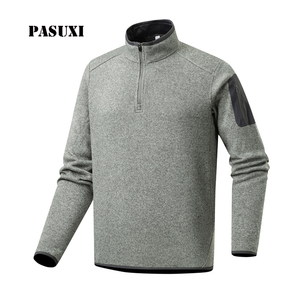 Sudadera Térmica de Forro Polar de Peso Medio para <span class=keywords><strong>Mujer</strong></span> PASUXI, Transpirable, con Media Cremallera, para Senderismo, Esquí y Correr - Product Image 1