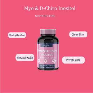 OEM Private Label Premium Myo & D-Chiro Inositol Capsules for Women - 40:1 Ratio - Support Balance & Ovulation - Product Image 4