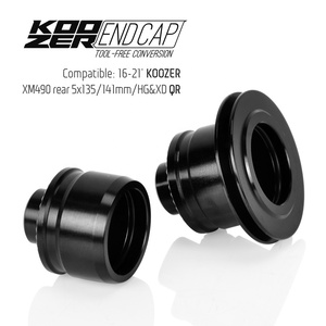 Tapa de buje trasero para bicicleta de montaña Koozer 16-21, 100 135 142 141 148, kit adaptador de conversión sin herramientas 490 - Product Image 3