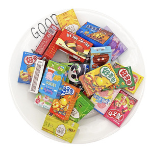 Miniaturas de Comida 3D, Juguetes para Hacer Joyería, Cajas de Galletas, Miniaturas de Supermercado, Adornos de Resina Epoxi Hechos a Mano - Product Image 4