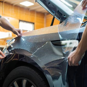 Nkoda דבק עצמי tpu אנטי-שריטה גוף המכונית עטיפה מאוד נמתח מבריק שקוף pppf צבע הגנה סרט הגנה - Product Image 2