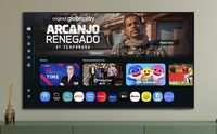Skyworth Android Smart TV 43 55 65 Inci 4K UHD LED Backlight Desain Tanpa Bingkai Akses YouTube Definisi HDTV untuk Penggunaan di Dapur