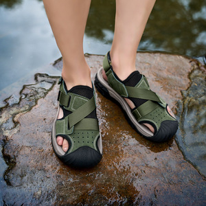 Listo para Enviar: Calzado Masculino Transpirable para Pesca, Sandalias Deportivas Anticolisión para Actividades Acuáticas y Senderismo - Product Image 6