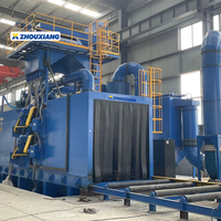 Machine d'assemblage automatique de poutres en H Zhouxiang, ligne de production de structures en acier avec tension 220V/380V