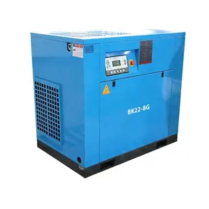 Sekrup merek Kaishan kompresor udara 22kw 3,45m 3/menit kuat 55kw 75kw kompresor udara untuk industri