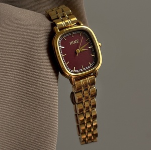 Montre à quartz de luxe pour femme, nouveau cadran romain tête de serpent, cadran de montre rétro, bracelet en métal, boucle en acier inoxydable - Product Image 6