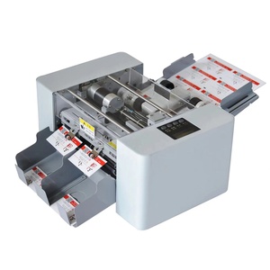 Machine de découpe de papier semi-automatique RUICAI très vendue pour les imprimeries, coupe-cartes de visite professionnel 200W - Product Image 1