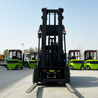 Chariot élévateur électrique à batterie lithium-ion 1,5t-3t CPD30 Woerkai certifié CE, mât à deux étages, hauteur de levage de 3 à 9 m