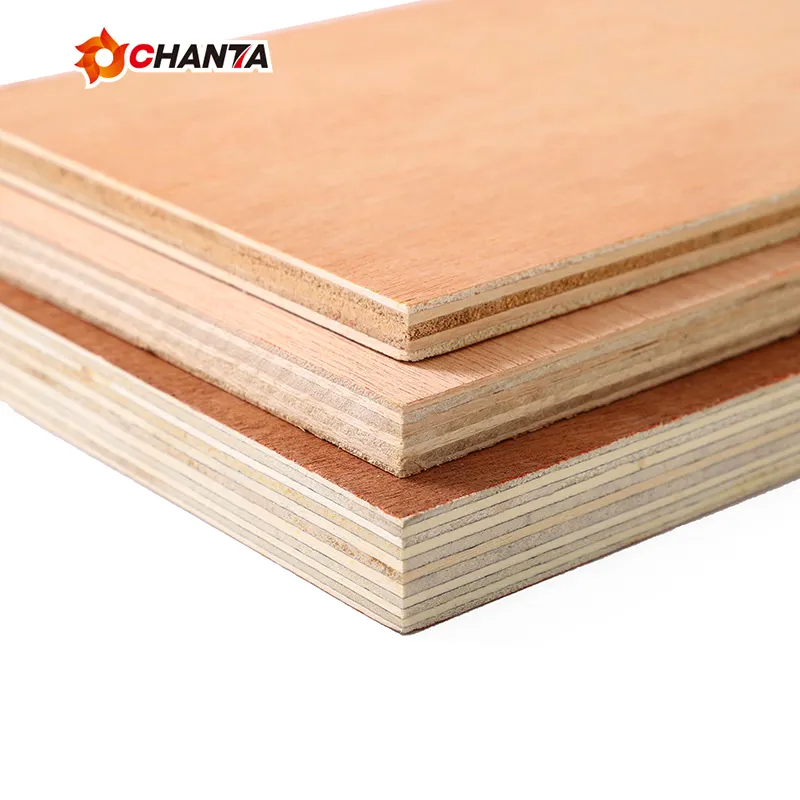 chinese 18mm e1 bb cc grade red hardwood core red pencil cedar commercial plywood for furniture