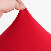 Housses de chaise extensibles en spandex avec poche pour une jambe, idéales pour mariages, hôtels, banquets, réunions, traiteurs - Vente en gros
