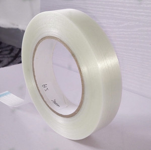 Sandık ağır su geçirmez takviyeli çember bant 50m güç temizle Filament karton sızdırmazlık nakliye ambalaj için koli bandı - Product Image 5