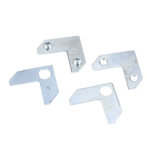 Aluminum Alloy Picture Frame <b>Corner</b> <b>Bracket</b> 5 Mm Thickness L Shape Metal <b>Bracket</b> For <b>Mirror</b> And Decorative Frames - Product Image 3