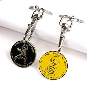 Porte-clé <span class=keywords><strong>personnalisé</strong></span> en métal, pièce <span class=keywords><strong>de</strong></span> monnaie, <span class=keywords><strong>jeton</strong></span> <span class=keywords><strong>de</strong></span> chariot, vente, bon marché - Product Image 4