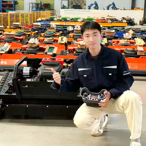 80cm 100cm 120cm Flail Grass Cutter Powerful Diesel Engine Home Garden Use Remote Control <strong>Lawn</strong> <strong>Mower</strong> - Product Image 4