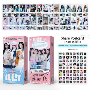 Set de 30 Postales + 30 Lomocards + 360 Pegatinas de Ídolos KPOP, Tarjetas de Bangtan Boys, Tarjetas de Felicitación, ARIRANG, Lomocards para Compartir, Regalo para Fans - Product Image 3