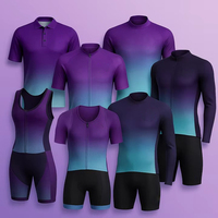 Seragam Balap Sepeda Anti-Slip Grosir Pro Team, Jersey Unisex Penyerap Keringat, Jersey Sepeda Lengan Panjang Custom, Jersey Sepeda Pria Custom