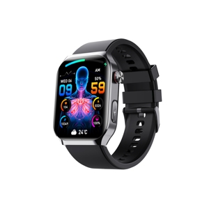 Montre connectée DF F700PRO BT Inteligeall ECG, moniteur de santé, pression artérielle, oxygène sanguin, étanche IP68, température - Product Image 3