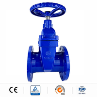 Vanne à opercule en fonte ductile à siège résistant, à tige non montante, à passage plein, PN16, DN50-1000 (6 pouces), pour eau réfrigérée