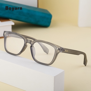 Boyarn Square Blue Light Blocking <span class=keywords><strong>Gafas</strong></span> <span class=keywords><strong>de</strong></span> computadora Hombres Lectura Prescripción Transparente <span class=keywords><strong>Hombre</strong></span> Far Sight <span class=keywords><strong>Gafas</strong></span> <span class=keywords><strong>de</strong></span> sol - Product Image 3