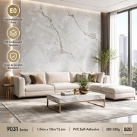 Fournisseur d'usine de papier peint en Chine, nouveau design 2026, matériau PVC pour papier peint de 1,06 mètre de large et 10/15,6 mètres de long