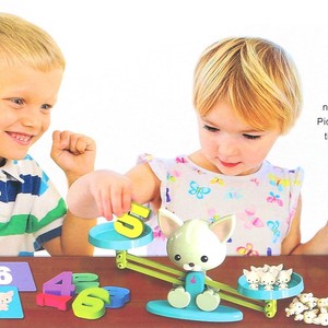 Jeu de nombres équilibrés pour chiens mignons, jouets mathématiques pour enfants - Product Image 4
