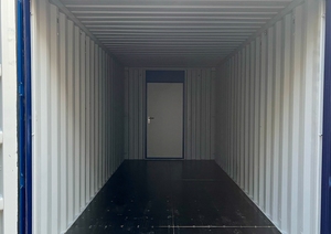 Porta Pedonale di Sicurezza in Acciaio Zincato con Telaio Preassemblato per Modifica Container e Uffici da Cantiere - Product Image 5
