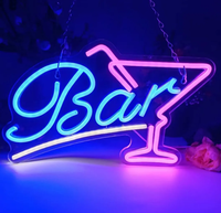 Enseigne au néon LED personnalisée pour club, fête, bâtiment, publicité, enseigne lumineuse directionnelle, enseigne en forme de nombre, bandes LED