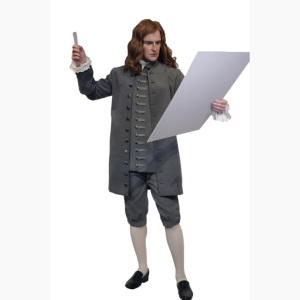 Tùy chỉnh Hyper thực tế handmade điêu khắc mang tính biểu tượng nổi tiếng nhà khoa học <span class=keywords><strong>Newton</strong></span> Bộ sưu tập Silicone Tượng sáp để bán và triển lãm - Product Image 5