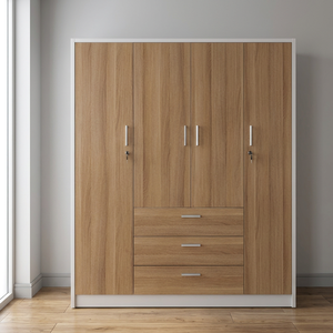 Armario de Acero Ha Pht TU18B3C4 con Diseño que Ahorra Espacio para Uso como Guardarropa (Tipo Vertical) - Product Image 2