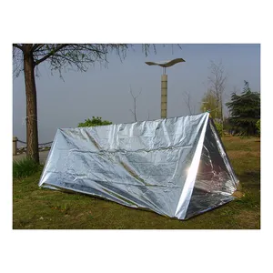 Emergency Response Tent That Turns Into A Sleeping Bag 100% Nylon Waterproof Durable Survival Tent