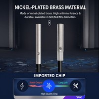 M3 M4 M5 M6 Sakelar Pengukuran Kecepatan Proximitas M8 M12 untuk Sensor Induksi Magnetik Mikro-Miniatur M18