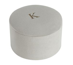 Caja organizadora de joyas de terciopelo redondo de lujo, almacenamiento circular portátil, anillo de joyería, funda de viaje de regalo, venta al por mayor - Product Image 6