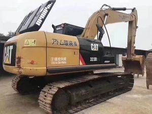 Excavateur moyen d'occasion Cat 323D Trackhoe hydraulique à pouce Équipement de creusement CAT323D CAT323D2 à Shanghai - Product Image 2
