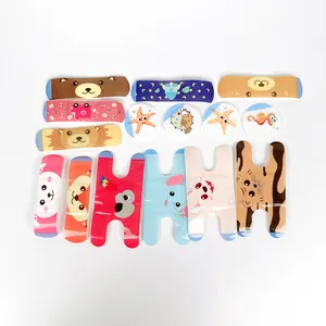 Precio bajo Cute Band-Aids Kid Medical Custom Logo Impreso Bandaid Band Aid Fabricante