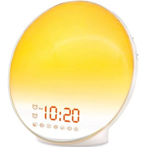 <span class=keywords><strong>Réveil</strong></span> intelligent <span class=keywords><strong>WiFi</strong></span> avec simulation du lever du soleil, design moderne et luxueux pour chambre et salon - Product Image 5