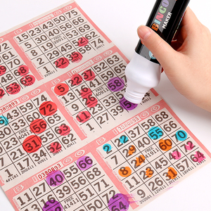 Stylo marqueur à points de 18 mm haute capacité avec applicateur à pointe éponge pour cartes de <span class=keywords><strong>bingo</strong></span>, personnalisable avec logo et couleur, pour contenants en plastique - Product Image 4