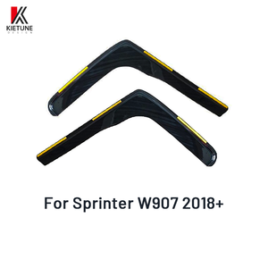 Déflecteurs de vent encastrés pour <span class=keywords><strong>Mercedes</strong></span> Benz <span class=keywords><strong>SPRINTER</strong></span> W906 W907 Accessoires de voiture Pare-soleil de fenêtre 2006-2018, 2019+ - Product Image 3