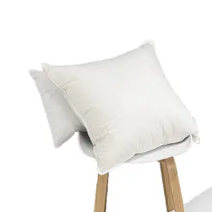 5 Star Hotel Home 100% Cotton Feather Pillow Stuff Throw Cushion Filler/ Inserts /Inner /Pads Wholesale Cushions