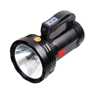 Led <b>Rechargeable</b> Searchlight 20w Portable Handheld <b>Flashlight</b> For Outdoor Use With Li Ion Battery - Product Image 1