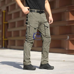 <span class=keywords><strong>Pantalon</strong></span> cargo tactique pour homme, multi-poches, <span class=keywords><strong>vert</strong></span> OD kaki, résistant aux <span class=keywords><strong>d</strong></span>échirures, imperméable, pour le travail en extérieur - Product Image 4