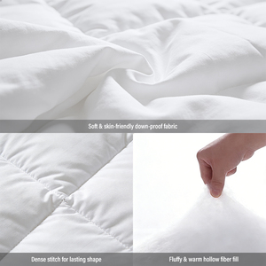 Couettes matelassées 100 % coton, moelleuses, chaudes, légères, simples <span class=keywords><strong>et</strong></span> respirantes pour hôtels <span class=keywords><strong>et</strong></span> usage domestique - Product Image 2