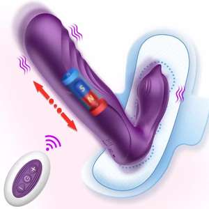 Vibratore Indossabile per Donne, Stimolatore Punto G e Clitoride, Controllo Remoto Wireless, Modello HD-ZDQ, Giocattolo per <span class=keywords><strong>Adulti</strong></span> da Guangdong - Product Image 1