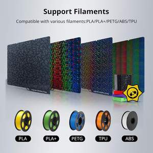 Placa de Construcción Anycubic de Doble Cara con Textura PEI, Forma Octogonal, Estrella, Diamante, Bola, para Impresora 3D Kobra S1 - Product Image 6