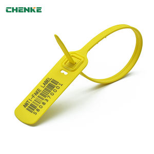 Precinto de Seguridad de Plástico de 400 mm, Precinto de Plástico Ajustable con Logotipo Personalizado - Product Image 1