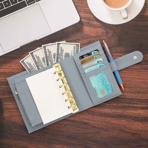 Hongbo Bán Chạy Nhất 19-Màu A7 Mềm Chính Hãng Vải Da 6-Vàng Vòng Bị Kết Dính Ngân Sách Với Loose-Leaf Fly Leaf Như Một Món Quà - Product Image 4