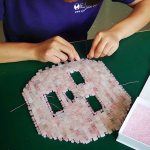 Productos de Jade para Masaje Facial, Cuarzo Rosa, Amatista, Jade, Máscara Facial de Belleza, Herramienta de Masaje - Product Image 2